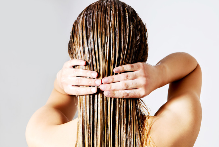 Illustration of hair pH balance and cuticle behavior